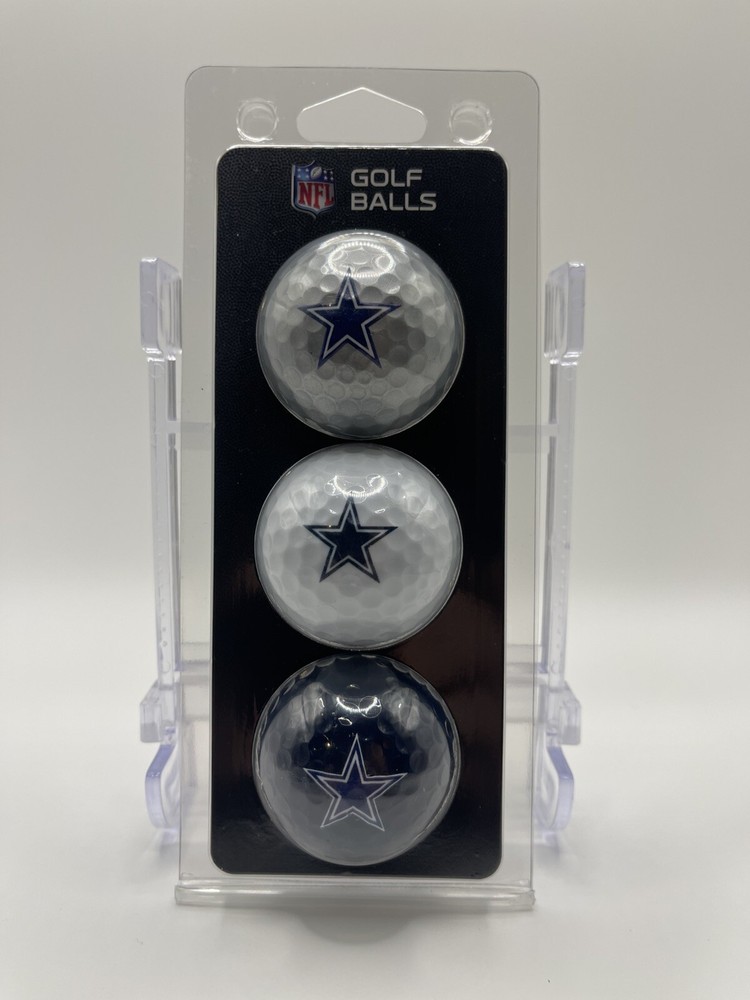 Dallas Cowboys Golf Ball 3 Pack NFL Football