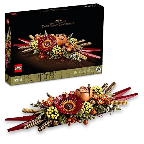 Lego Icon Dried Flower Birthday Present 10314 Interior Artificial Flower  No.109