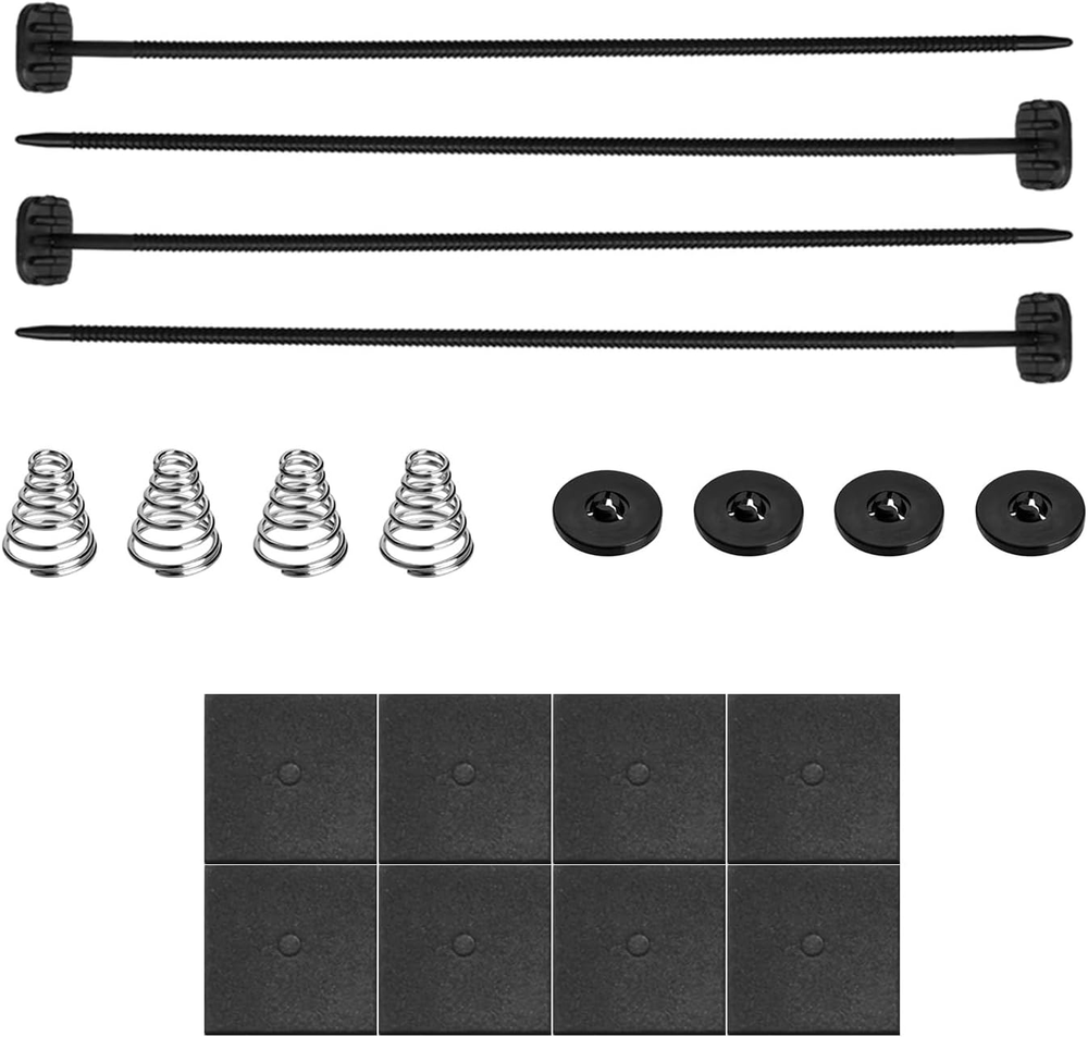 Car Electric Radiator Fan Plastic Tie Strap Mounting Install Kit