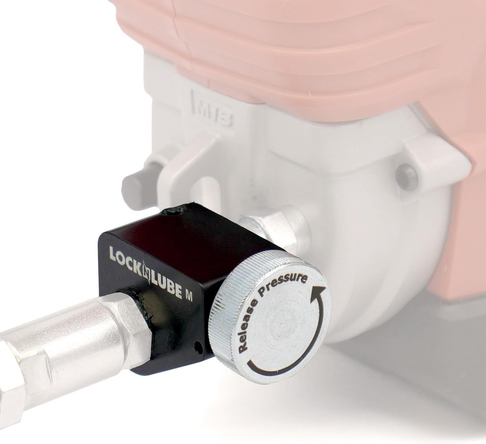 LockNLube Pressure Return Valve for Use with Cordless Grease Guns. No More...
