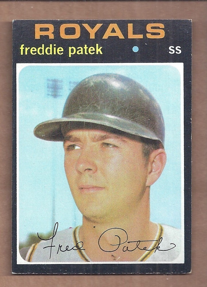 1971 Topps #626 Freddie Patek Centered EX Condition Semi-High Number