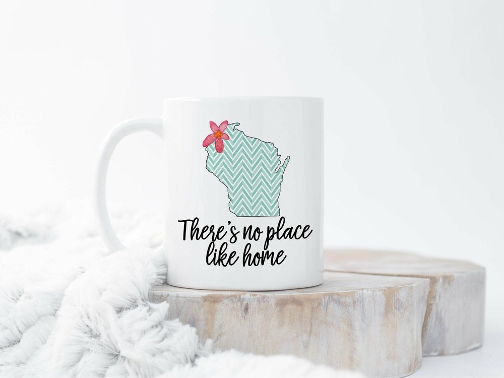 Custom Home State Mug Custom Wisconsin Mug Wisconsin Mugs Custom State Mug Going