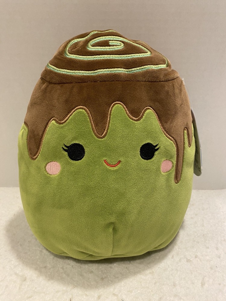 NWT Squishmallows Malta Green Matcha Cinnamon Roll 8