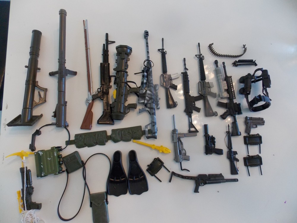 Toy doll Military items -equipment  20 + collection. Christmas sale-image