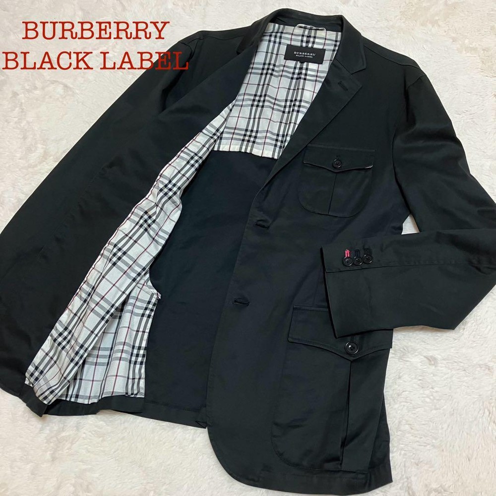 Burberry Black Label Tailored Jacket Nova Check M F/S from Japan