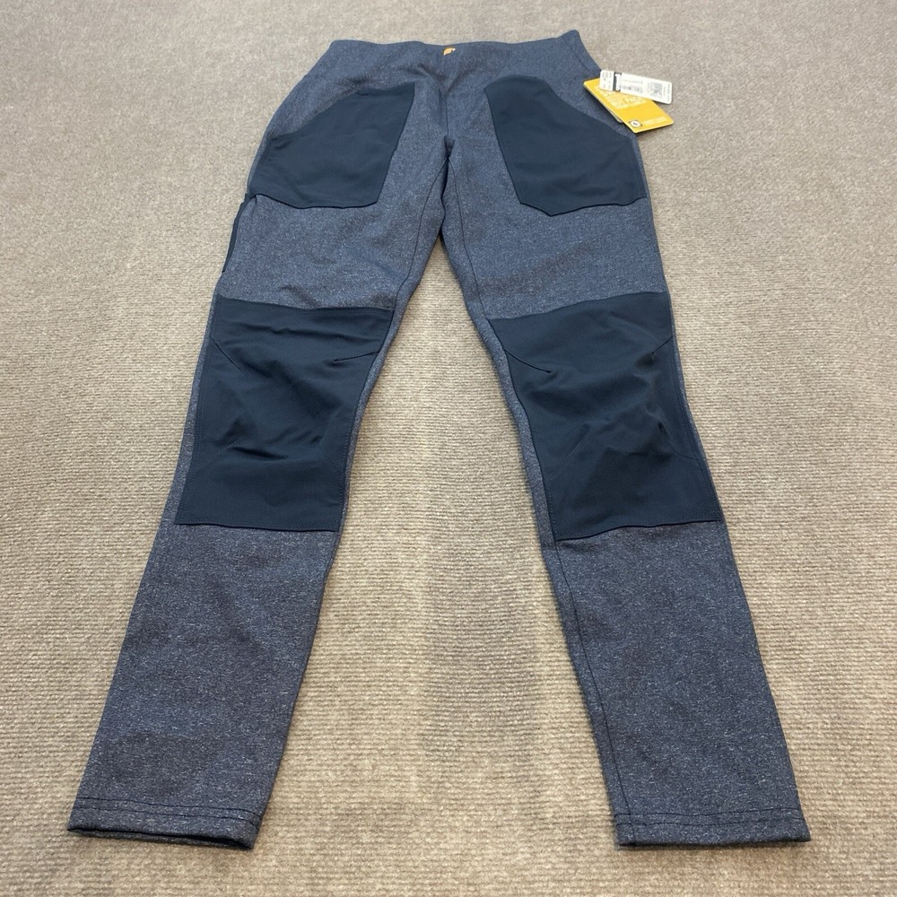 Carhartt Force Pants Women's Size XS 0/2 Midweight Utility Legging Blue 102482