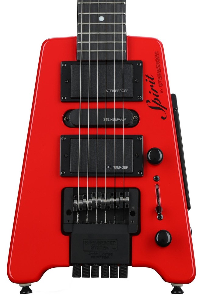 Steinberger Spirit GT-PRO Deluxe Electric Guitar - Hot Rod Red
