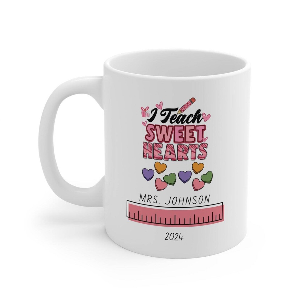 Personalized Mug Teacher Valentine's Teacher Teacher Coffee Mug Valentine Gift