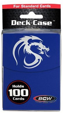 Deck Case - Large Blue BCW GAMING SUPPLY BRAND NEW ABUGames