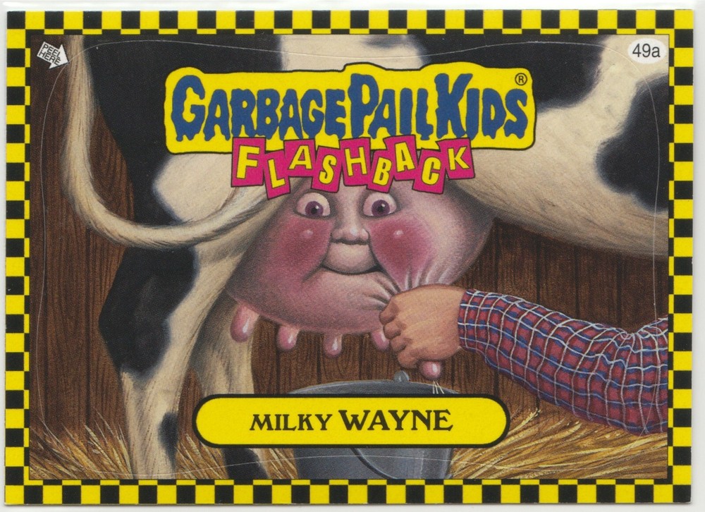 Milky Wayne #49a Garbage Pail Kids 2010 Flashback Series 1 FB1 GPK Card
