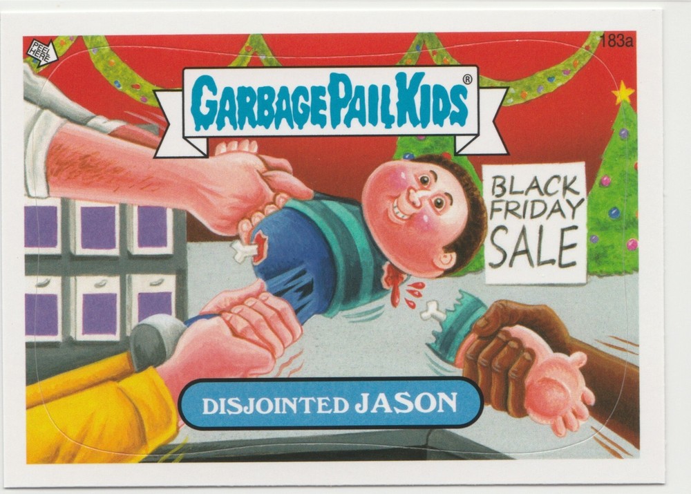 Vintage 2013 GPK Series 3 Disjointed Jason BNS3 Garbage Pail Kids Card