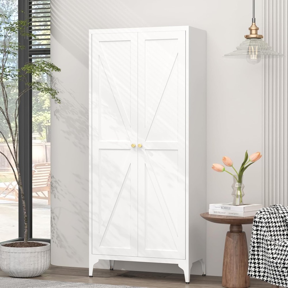 65 Inch Tall Kitchen Pantry Cabinet with Ample Storage Space