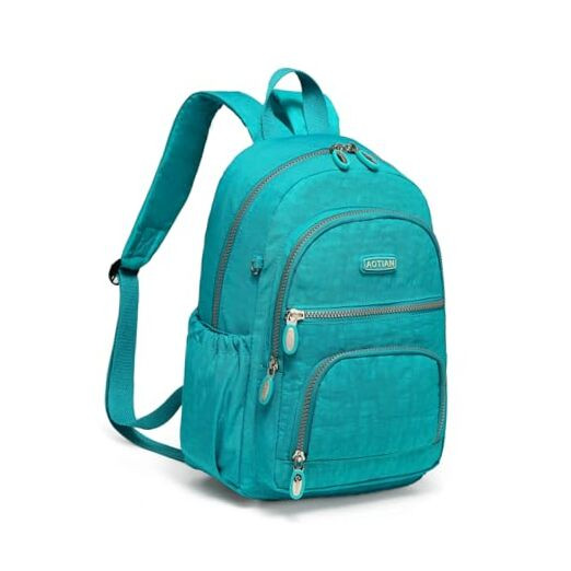 AOTIAN 9L Anti-Theft Mini Daypack in Small Lake Blue