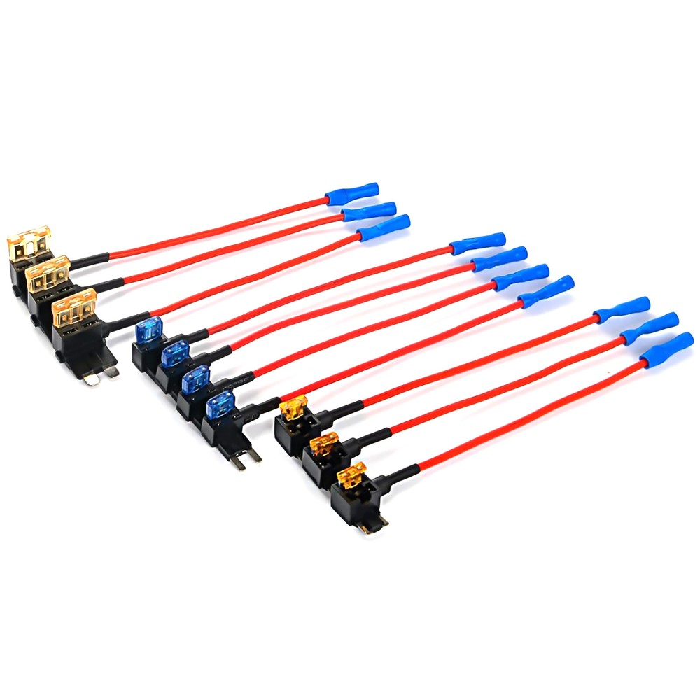 12V Add-a-Circuit Fuse Adapter for Cars Durable Auto Accessory