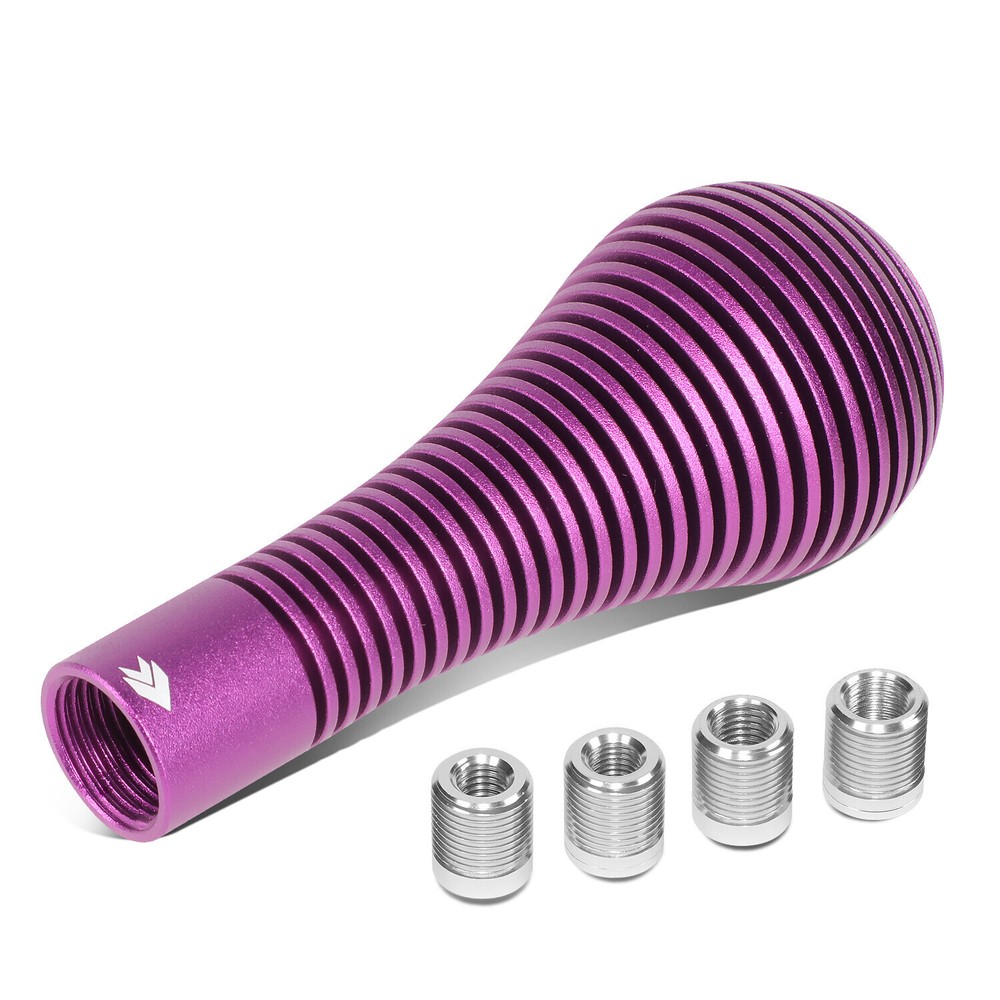 NRG SK-701PP 119mm Heat Sink Bubble Head Short Aluminum Shift Knob w/ Adapters