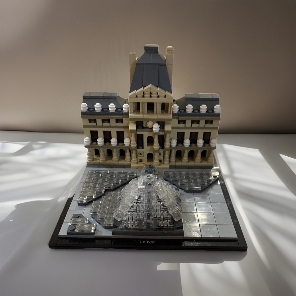 LEGO Architecture Louvre 21024 Used Building Set  