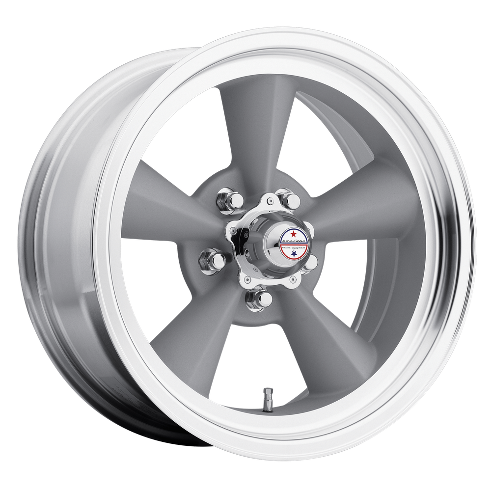 American Racing Vintage VN309 17X8 5X5.0 SLV MACH-LP 00MM