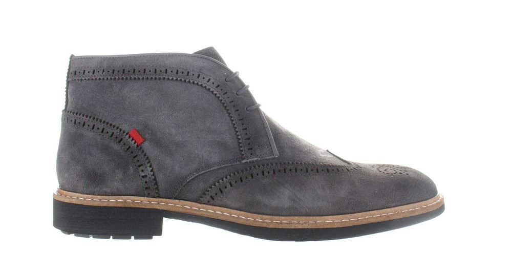 Marc Joseph Mens Vestry St Gray Ankle Boots Size 12 (2232343)