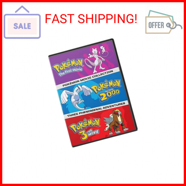 Pokemon Movies 1-3 (Standard Edition) (DVD)