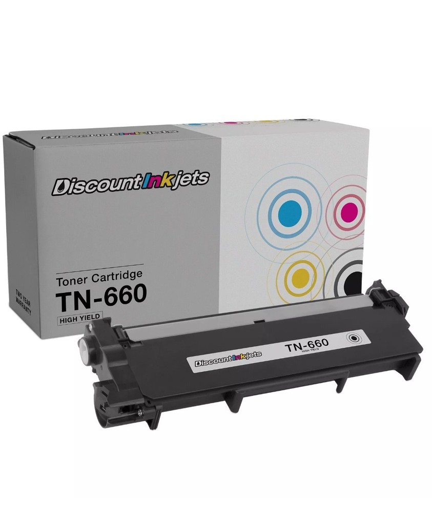 Brother TN660 High Yield Black Toner for Laser Printers  