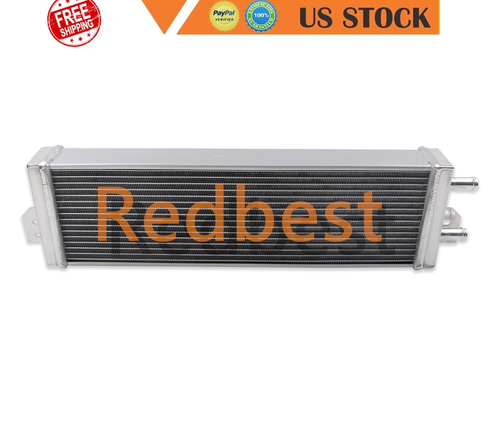 21x6.6in Aluminum Turbo Intercooler Heat Exchanger for Air to Water Cooling