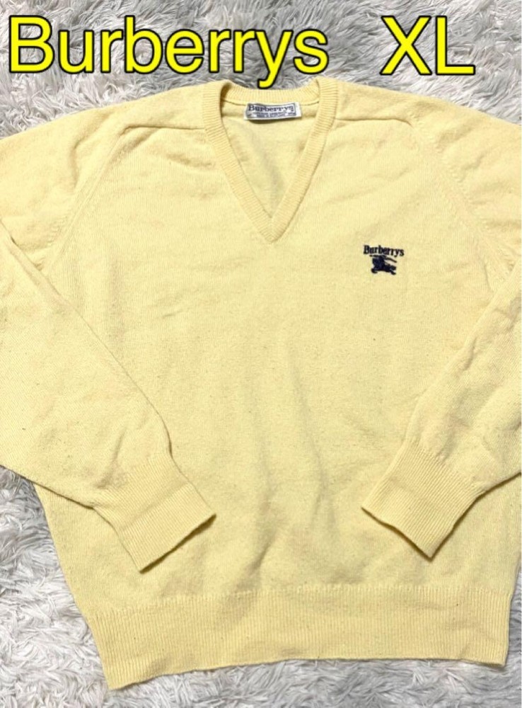 Burberry knit sweater Men's Fashion from Japan