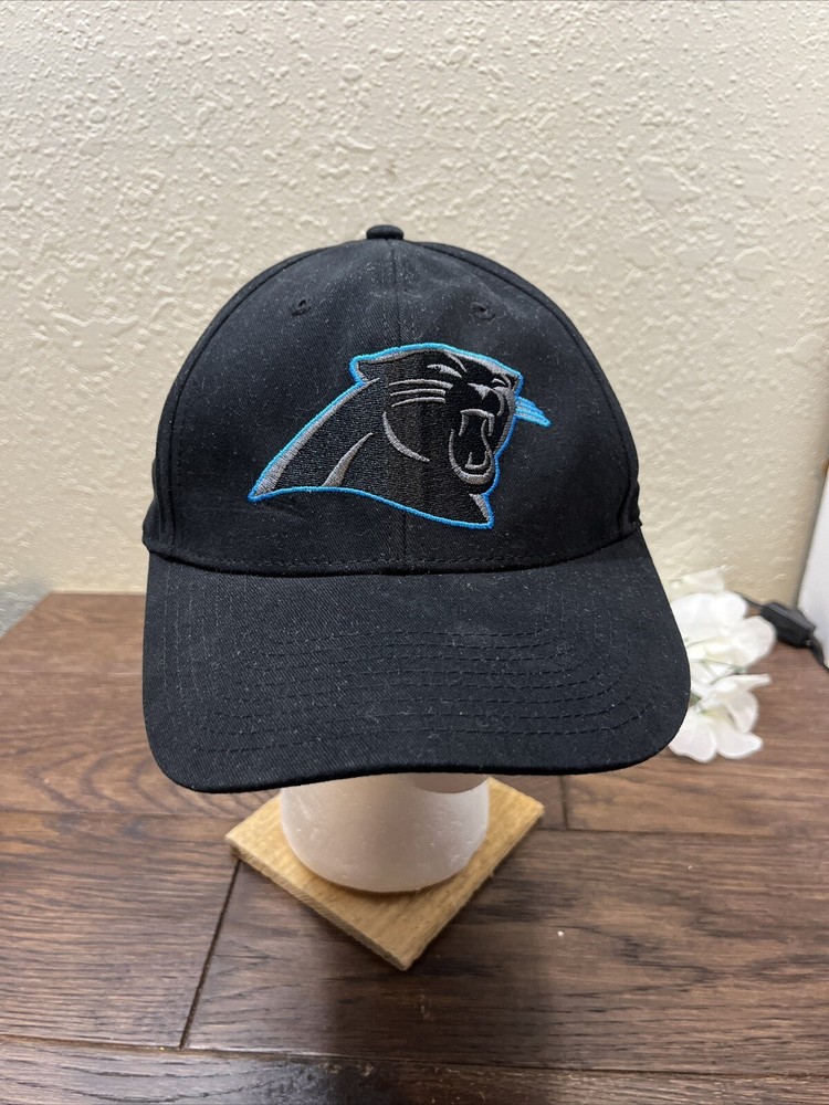 Super Bowl 50 NFL Team Apparel One Size Hook & Loop Hat Cap Carolina Panthers