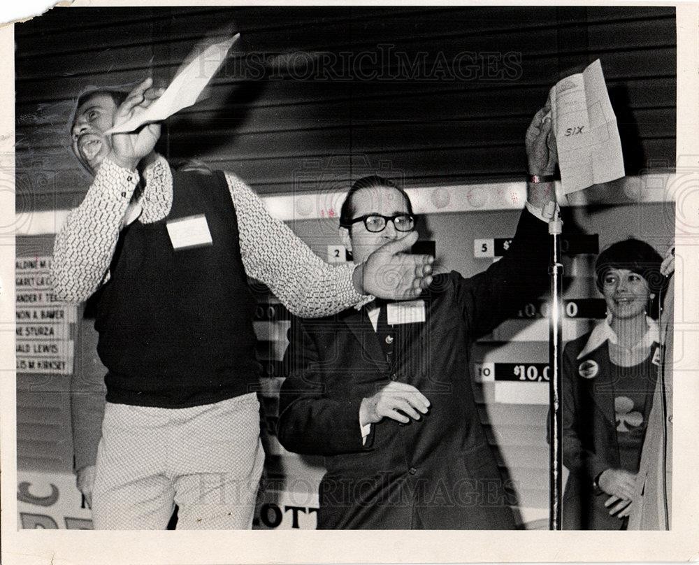 1973 Press Photo Michigan Lottery - dfpb66917