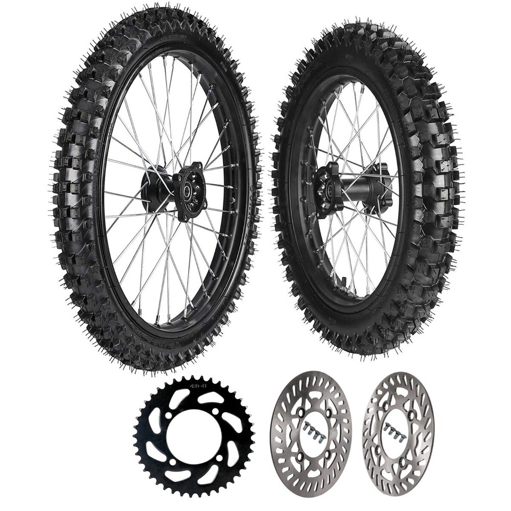 70/100-19 & 90/100-16 Big Wheel Rotor Tires for Pit Bikes Apollo TTR 125cc 150cc