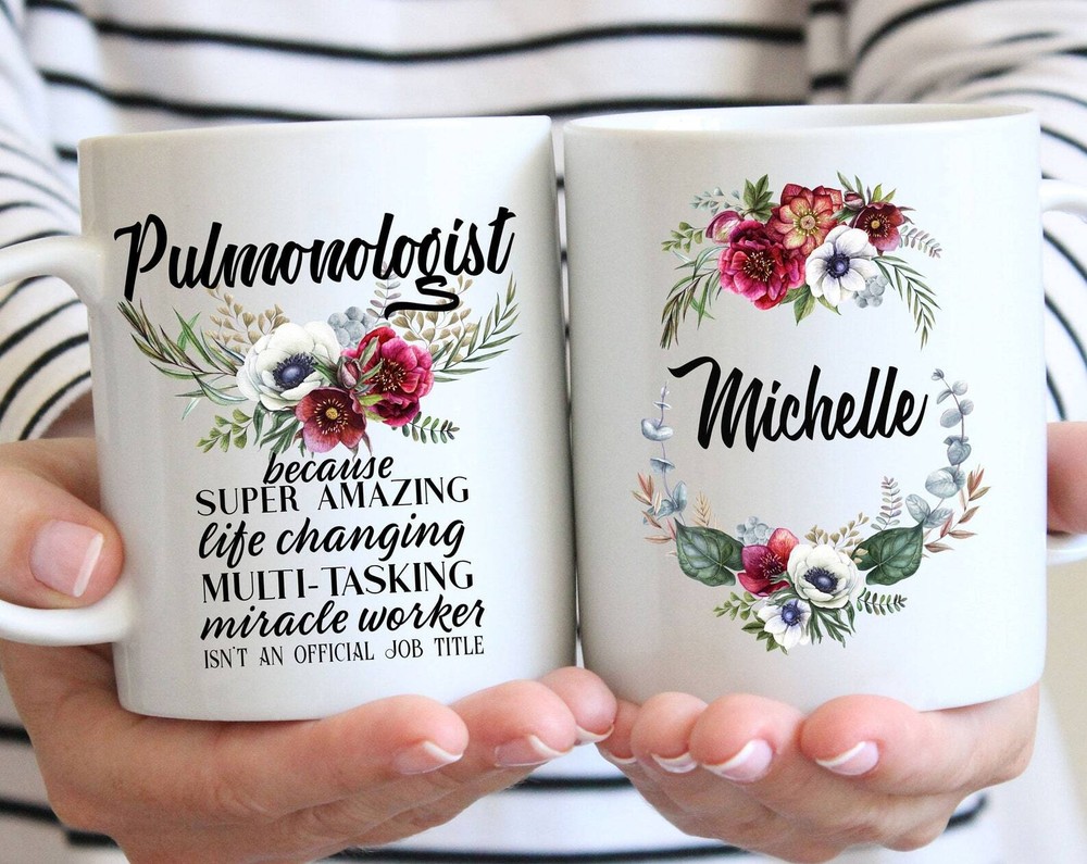 Personalized Pulmonologist Gift For Women L Graduation Thank You Appreciation