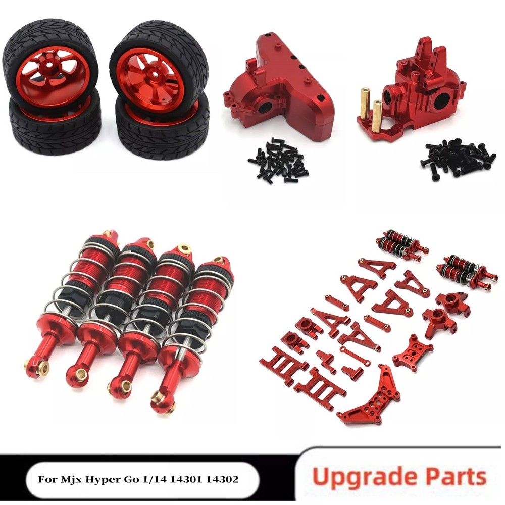 Upgrade Metal RC Front Rear Accessories For Mjx Hyper Go 1/14 14301 14302 14303