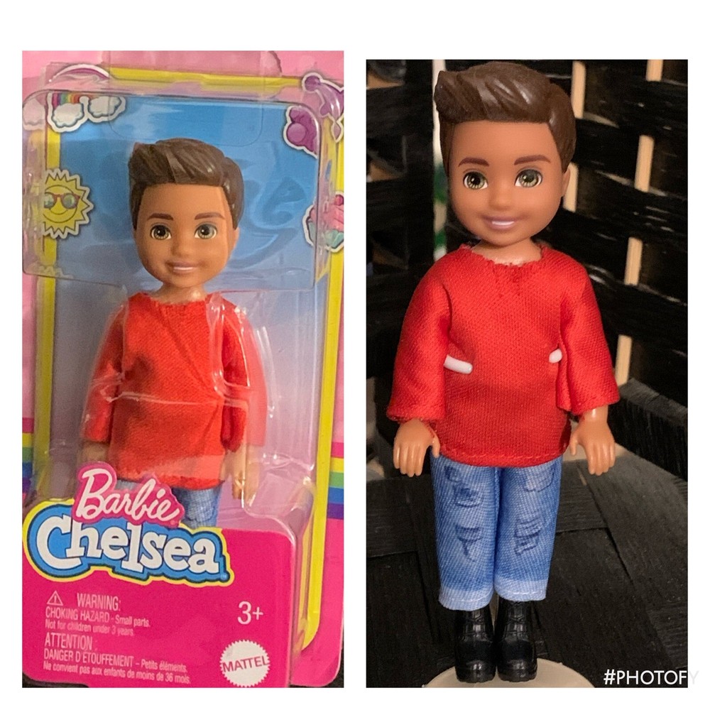 Barbie Club Chelsea Boy Doll Redressed - Chelsea Boy doll - Darrin Doll