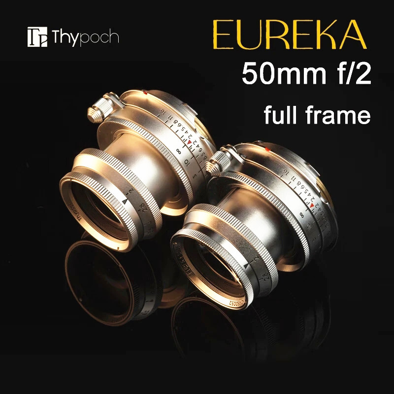 Thypoch Eureka 50mm f/2 Manual Focus Full Frame Lens for Leica M-Mount M11 M10 M