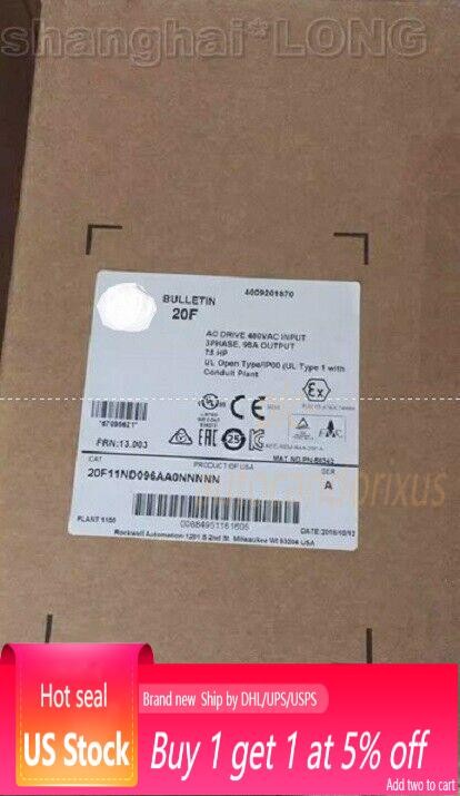 1PCS NEW 20F11ND096AA0NNNNN Via DHL or Fedex