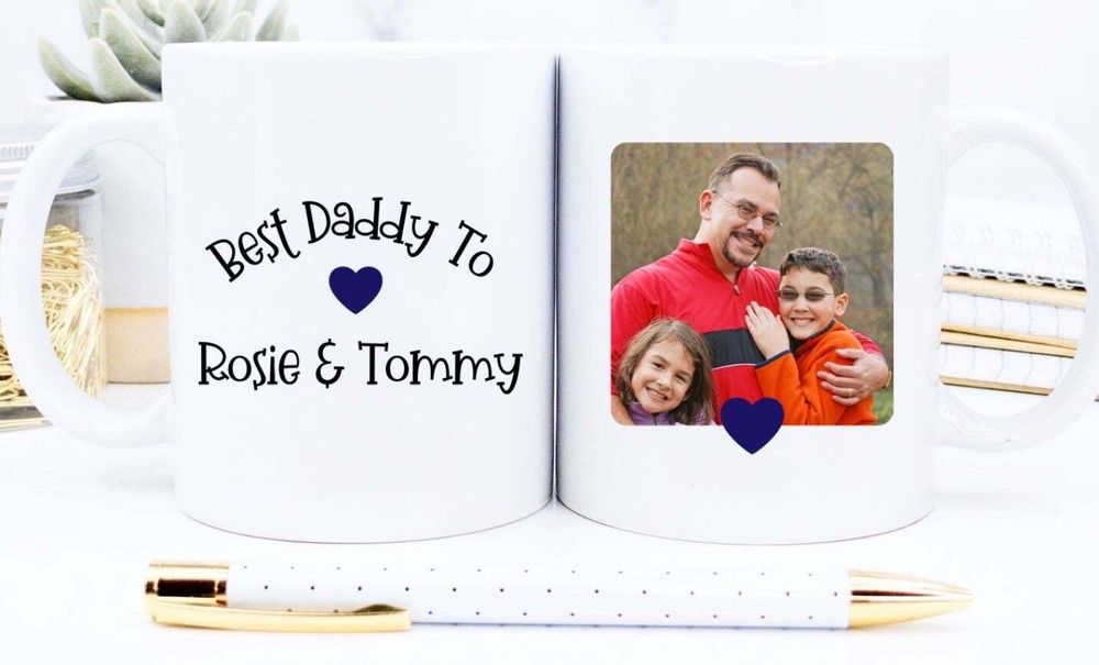 Best Daddy To Mug Personalised Gift For Daddy New Daddy Photo Gift Daddy Best