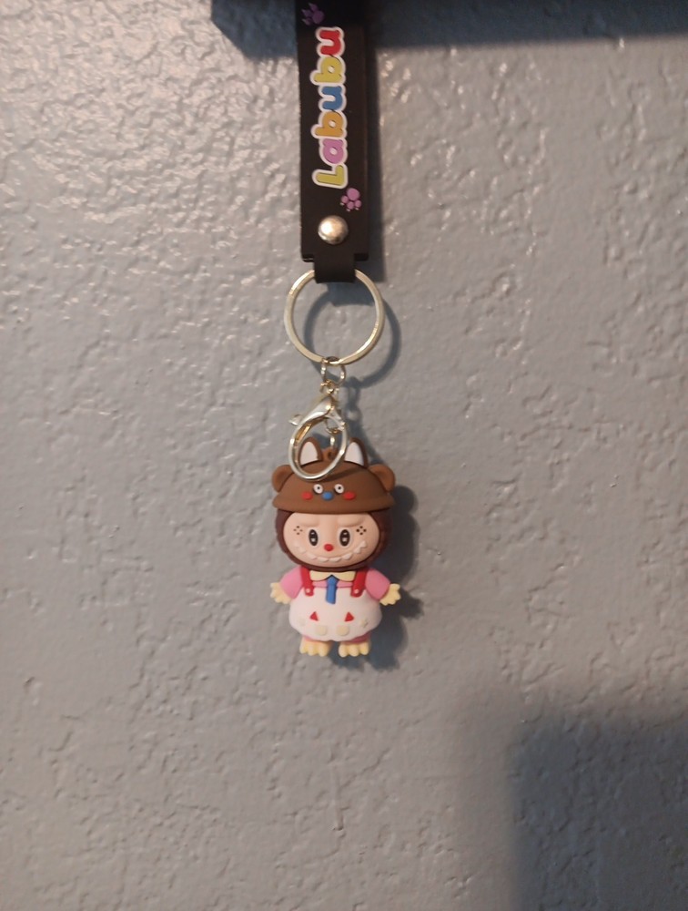 Labubu Cute Character Keychain for Bags and Backpacks