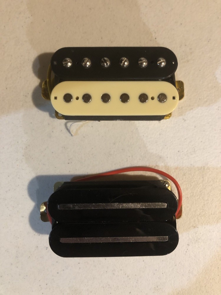 Rails And Zebra Humbucker Combo - 6-12K - Dimebag Dimebucker Dean From Hell