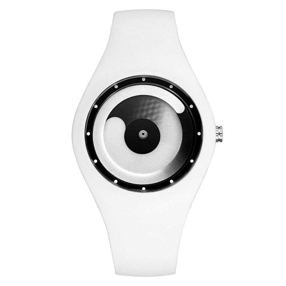Vibrant Candy-Colored Quartz Watch with Alloy Case and Plexiglass Mirror