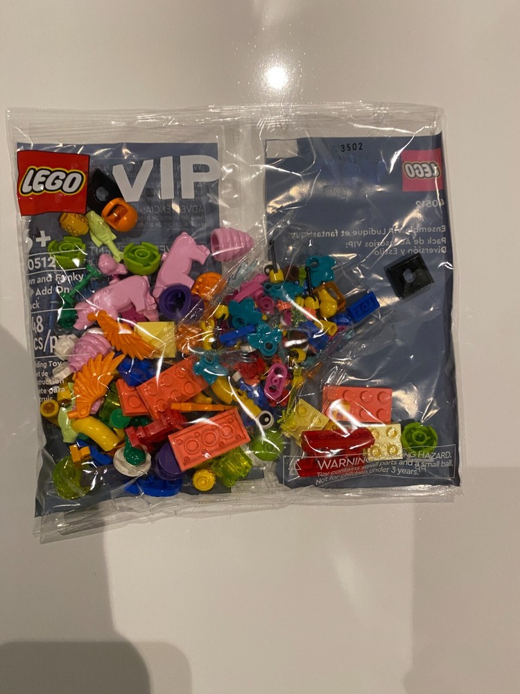 LEGO 40512 Fun and Funky VIP Add On Pack NEW 148 Pieces Ages 6+