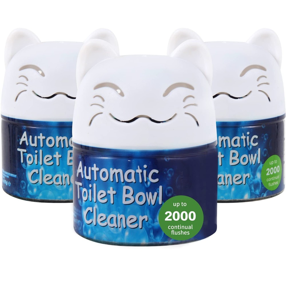 Automatic Long-Lasting Toilet Cleaner Tablets for Fresh Bowls