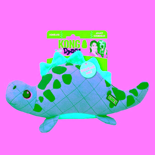 Dynos Roars Dog Toy Green 1 Count (Medium Large)