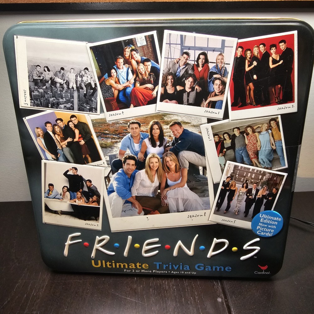 Friends Ultimate Edition Trivia Game TV Show with Picture Cards