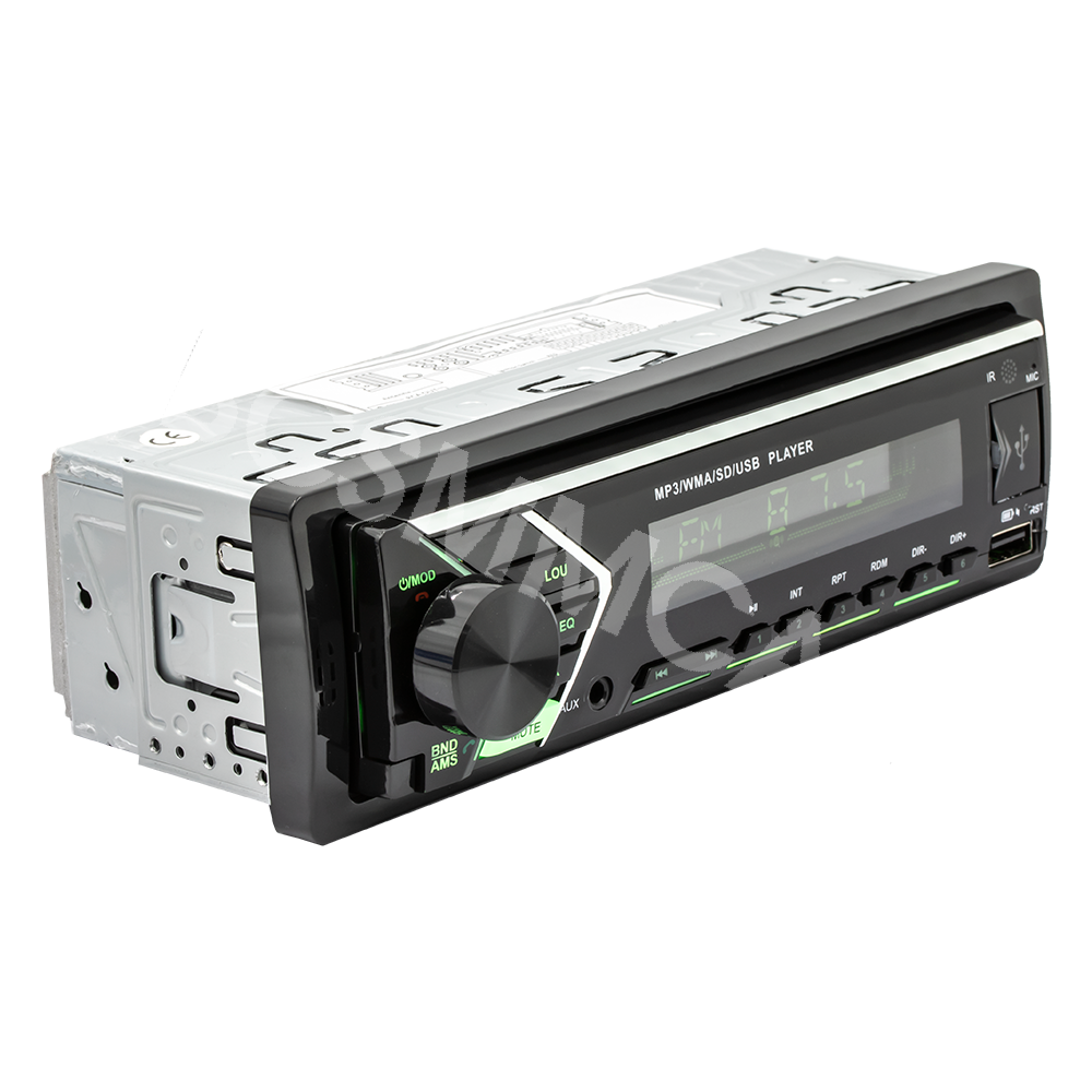 Bluetooth MP3 Car Stereo with USB TF Playback and Remote Control