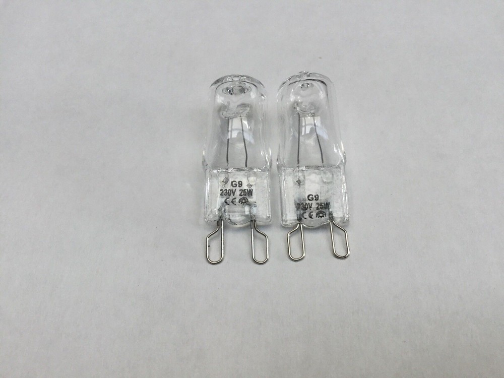 Upgrade your oven with 2 Pack Westinghouse 613 Halogen Lamp Bulbs WVES613S-L 94403168217 for Optimal Lighting
