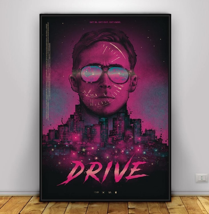 Drive Poster | Wall Art | Wall Prints | Home Decor | Kraft Paper Print 5