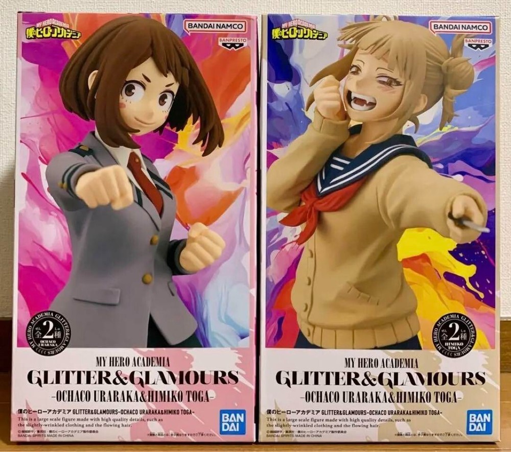 My Hero Academia GLITTER & GLAMOURS OCHACO URARAKA & HIMIKO TOGA