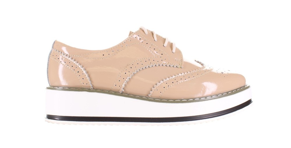 DADAWEN Womens Tan Oxfords EUR 39 (7437865)