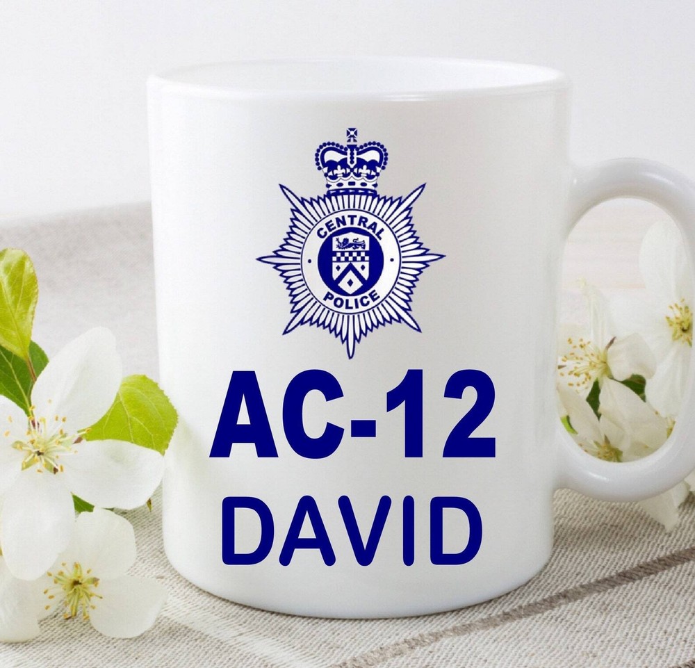 Line Of Duty Ac 12 Personalised Name Dad Mum Father’s Day Funny Tea Coffee Mug