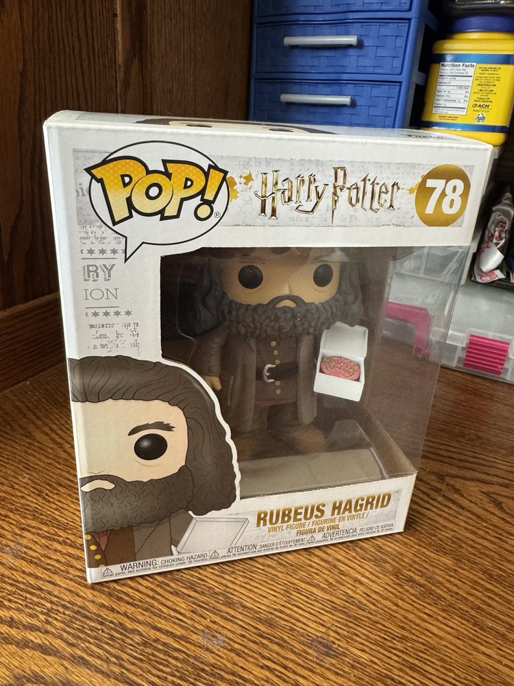 Harry Potter Rubeus Hagrid With Cake Funko Pop #78 Collectible