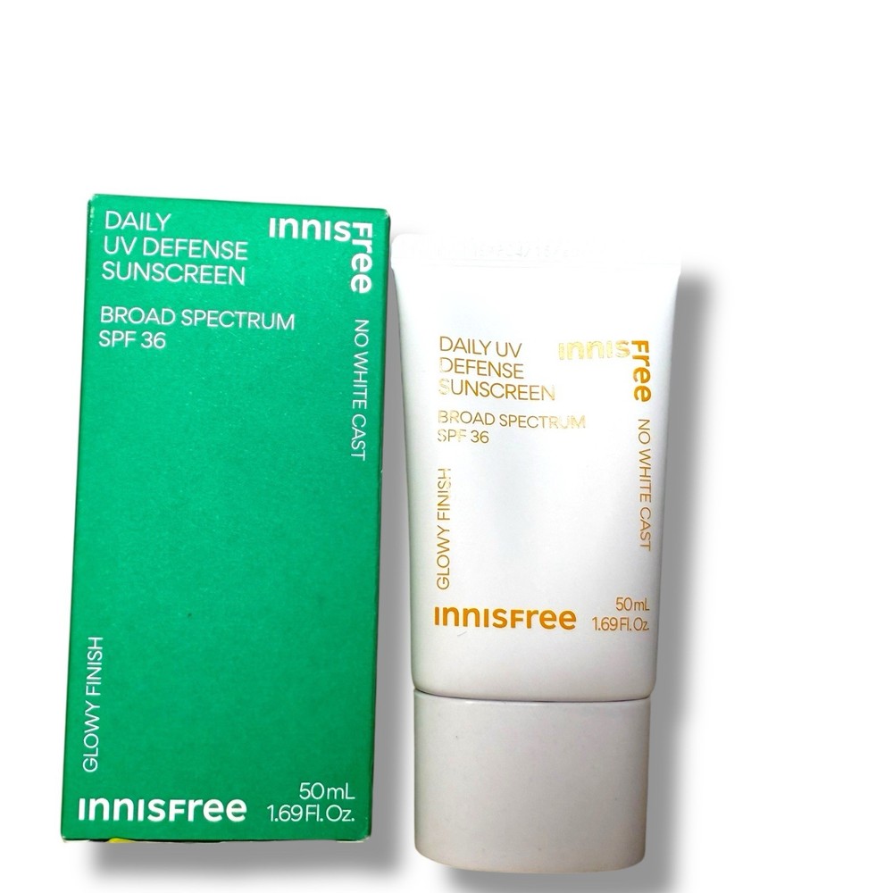 innisfree Daily UV Defense Sunscreen SPF 36 Broad Spectrum 1.69 oz Exp 4/26